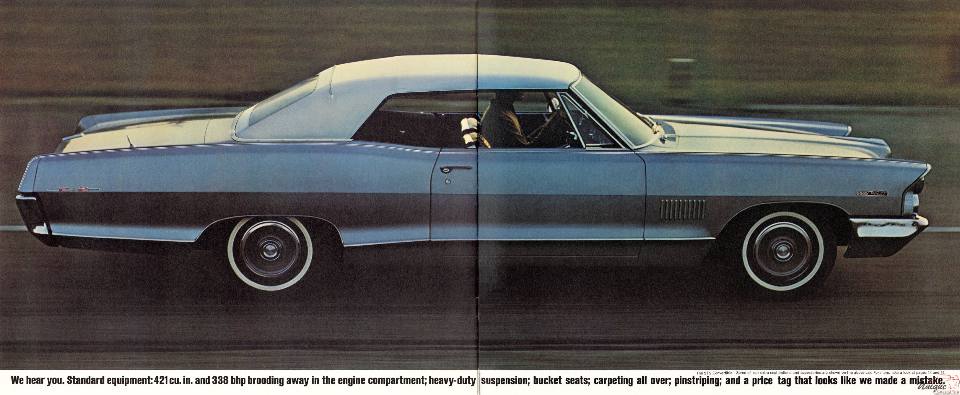 1965 Pontiac Performance Brochure Page 8